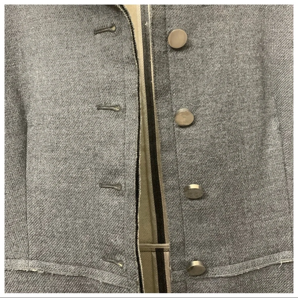 PRADA Virgin Wool Trench Coat - Picture 16 of 16